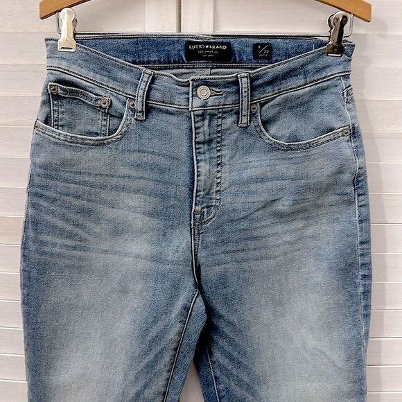 Lucky Brand Jeans Size 8 Bridgette High Rise Skinny Ankle - Picture 5 of 13